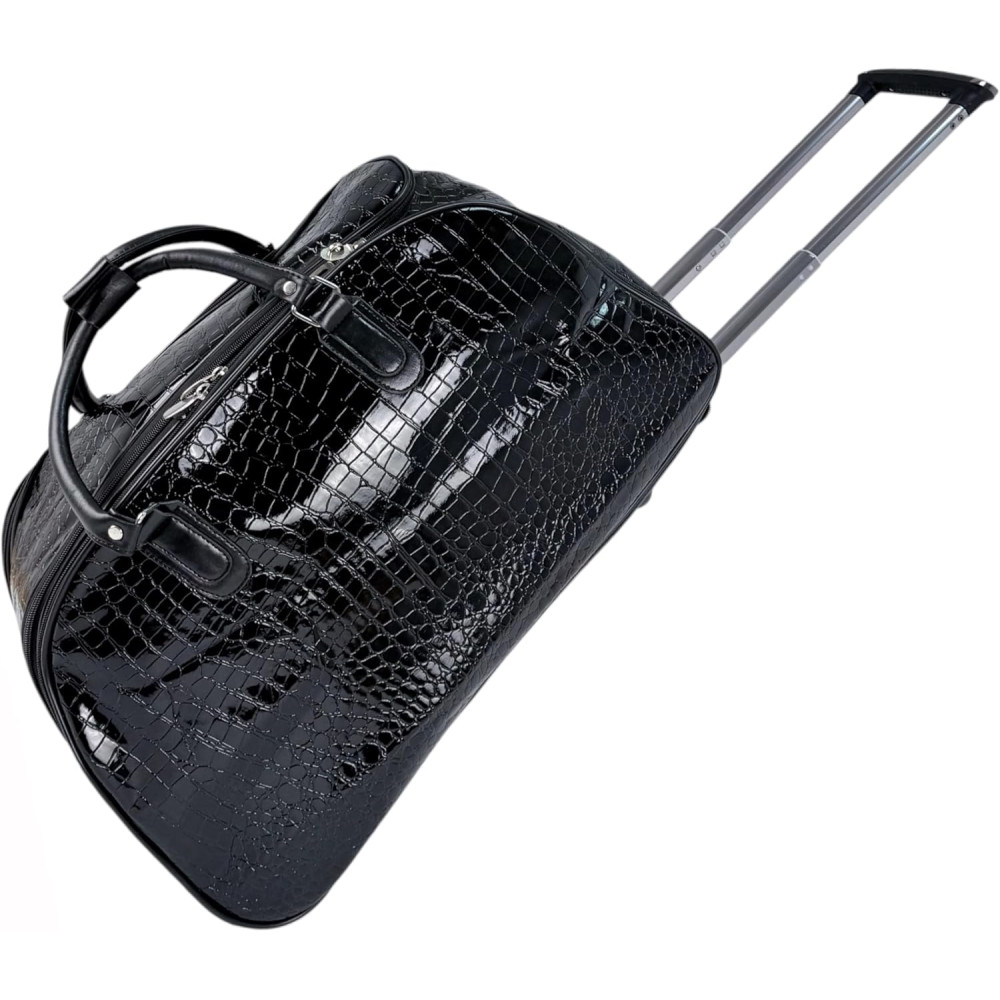 Coshano Bolsa de Viaje Maleta de Cabina con Ruedas y Mango Telescópico 55x30x27cm