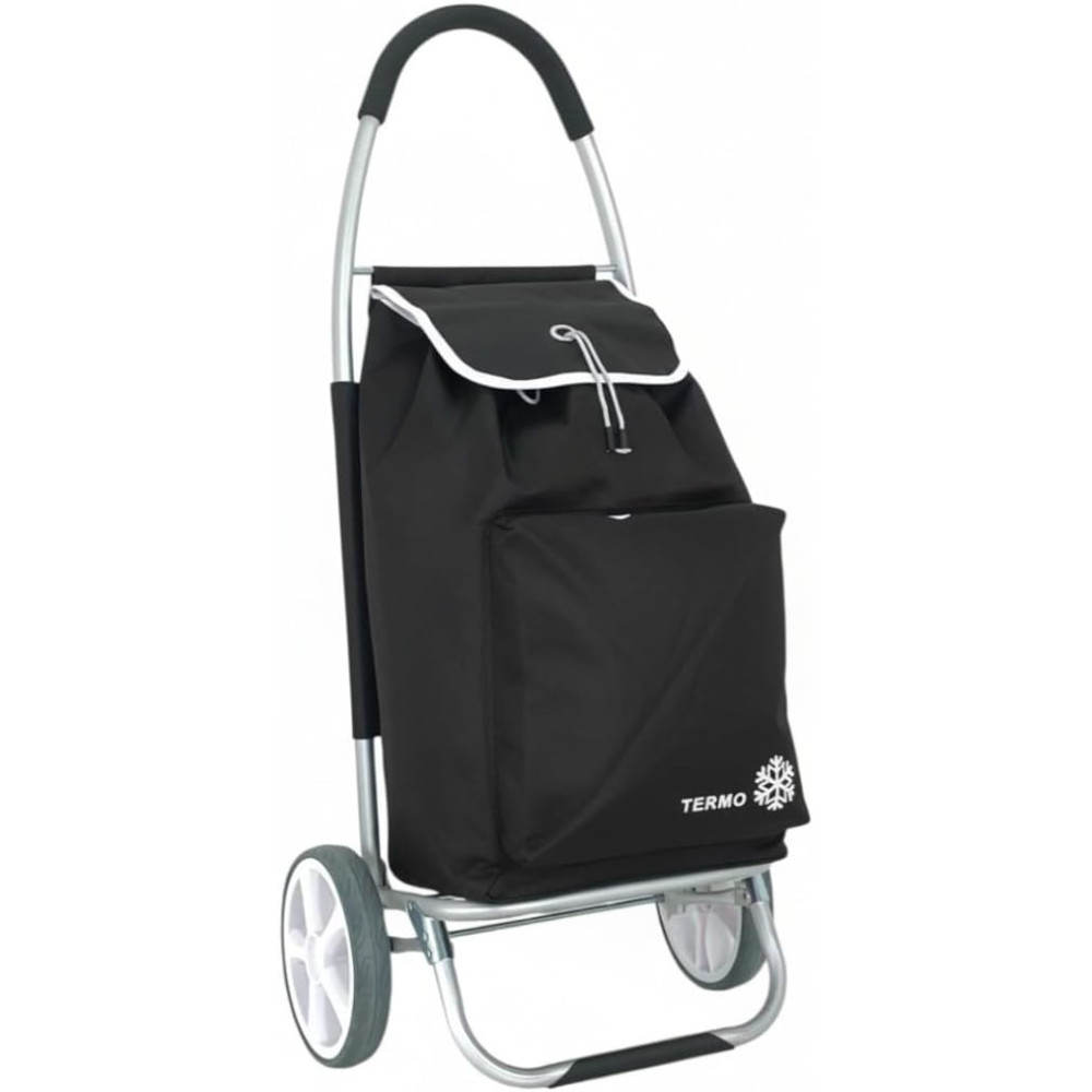 Coshano Carro de la Compra Plegable Impermeable con Bolsa Térmica Aluminio Ligero 60L