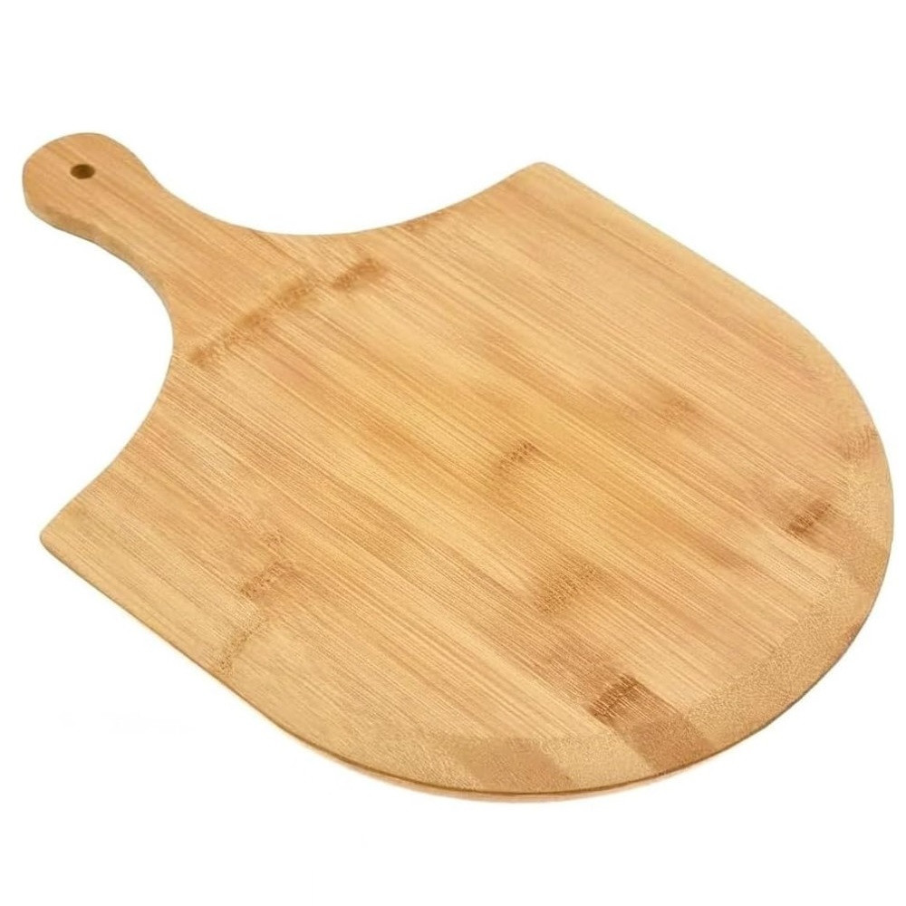Pala Tabla de servir y picar Bambú con asa y bordes biselados