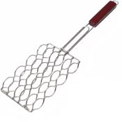 miniatura Parrilla para Barbacoa de Acero Inoxidable y Rejilla ondulada