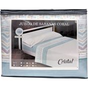 miniatura Juego de Sábanas Coralina 3 Piezas 200g/m²