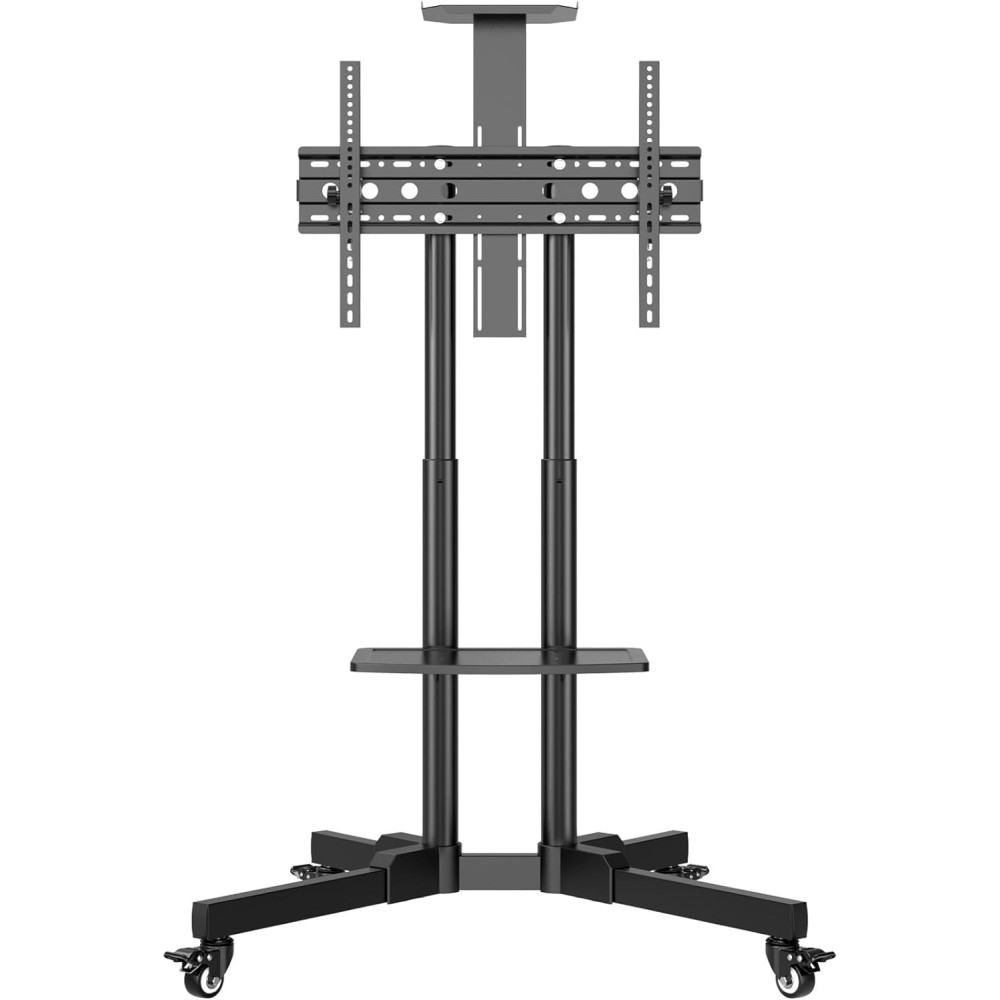 Soporte móvil de Suelo para TV 32" a 70" Planas y Curvas VESA 100x100 a 600x400