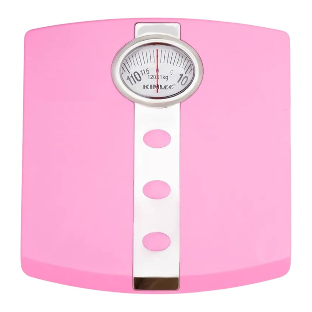 Báscula mecánica para baño Antideslizante Plataforma grande máx. 120 kg