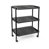 miniatura Zapatero Estantes de plástico con Ruedas