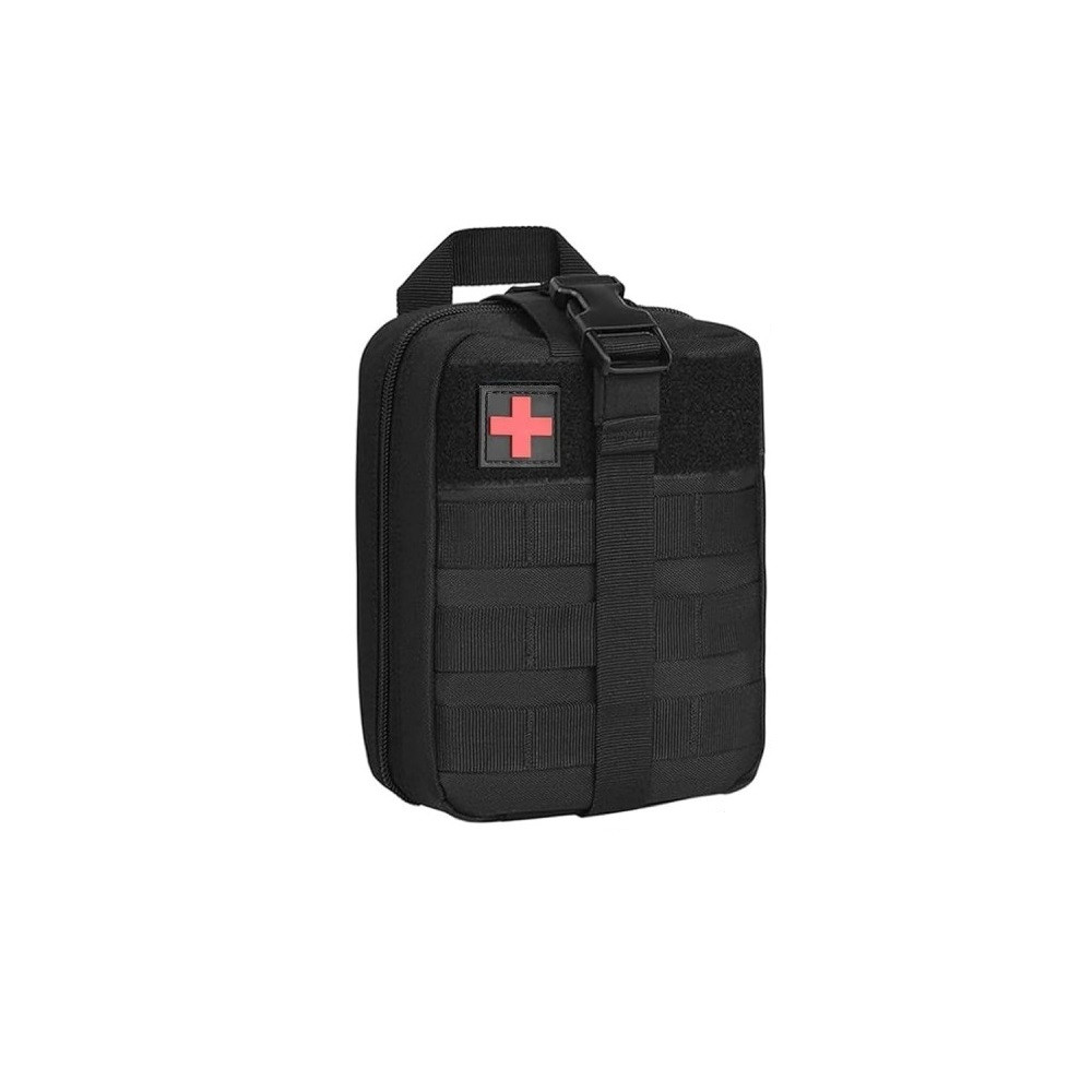 Kit Supervivencia con Botiquín Primeros Auxilios y Herramientas Tácticas