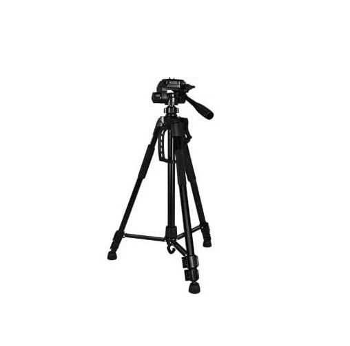Trípode Profesional de Aluminio Cabezal Giratorio 360º Altura 60-180cm