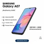 miniatura Samsung Galaxy A07 (A075F/DS) 128GB / 4GB RAM Pantalla Grande y Batería Larga Duración 4