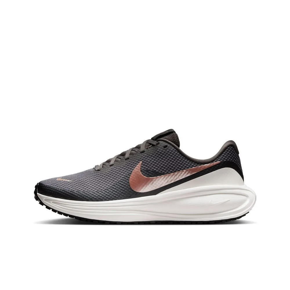 Imagen ZAPATILLAS NIKE REVOLUTION 8 NEGRO BONRCE DORADO HJ8485-200 RUNNING MUJER