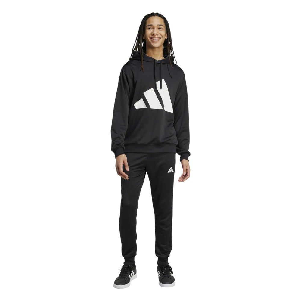 Imagen CHANDAL ADIDAS BL FRENCH TERRY HD TS NEGRO BLANCAS JX5551 CONJUNTO HOMBRE