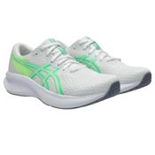 miniatura Imagen ZAPATILLAS ASICS PATRIOT 14 BLANCAS VERDES VITAL 1012B836-100 RUNNING MUJER