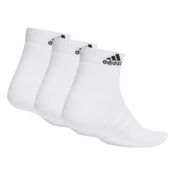 miniatura Imagen CALCETINES ADIDAS CUSHIONED CORTOS 3 PARES BLANCAS HT3441 TOBILLEROS