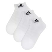miniatura Imagen CALCETINES ADIDAS CUSHIONED CORTOS 3 PARES BLANCAS HT3441 TOBILLEROS
