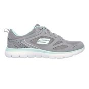 miniatura Imagen ZAPATILLAS SKECHERS SUMMINTS-SUITED GRIS TURQUESA 12982-GYTQ SNEAKER CASUAL MUJER
