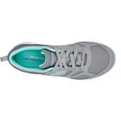 miniatura Imagen ZAPATILLAS SKECHERS SUMMINTS-SUITED GRIS TURQUESA 12982-GYTQ SNEAKER CASUAL MUJER