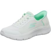 miniatura Imagen ZAPATILLAS SKECHERS GO WALK FLEX GRAND ENTRY BLANCAS MENTA 124836-WMNT SNEAKER CASUAL MUJER SLIP-INS