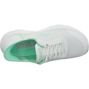 miniatura Imagen ZAPATILLAS SKECHERS GO WALK FLEX GRAND ENTRY BLANCAS MENTA 124836-WMNT SNEAKER CASUAL MUJER SLIP-INS