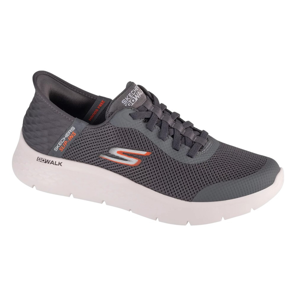 Imagen ZAPATILLAS SKECHERS GO WALK FLEX HANDS UP GRIS 216324-GRY SNEAKER CASUAL HOMBRE
