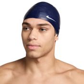 miniatura Imagen GORRO NATACION NIKE SOLID SILICONE AZUL MARINO 93060-440 GORRO PISCINA ADULTO UNISEX