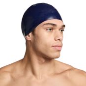 miniatura Imagen GORRO NATACION NIKE SOLID SILICONE AZUL MARINO 93060-440 GORRO PISCINA ADULTO UNISEX