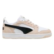 miniatura Imagen ZAPATILLAS PUMA REBOUND V6 LOW SD BEIGE NEGRO BLANCAS 402262-02 SNEAKER CASUAL HOMBRE
