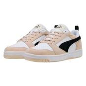 miniatura Imagen ZAPATILLAS PUMA REBOUND V6 LOW SD BEIGE NEGRO BLANCAS 402262-02 SNEAKER CASUAL HOMBRE