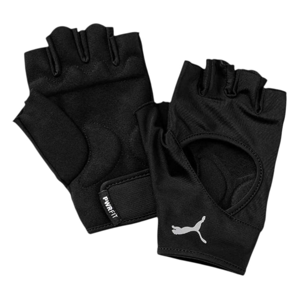 Imagen GUANTES PUMA TR ESSENTIALS CUT FINGERED GLOVES NEGRO 041465-01 GUANTES GIM FITNESS TRAINING