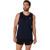 miniatura Imagen CAMISETA ASICS CORE SINGLET AZUL MARINO 2011D223-400 HOMBRE RUNNING TIRANTES