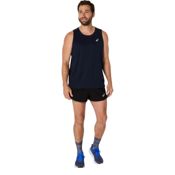 miniatura Imagen CAMISETA ASICS CORE SINGLET AZUL MARINO 2011D223-400 HOMBRE RUNNING TIRANTES