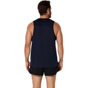 miniatura Imagen CAMISETA ASICS CORE SINGLET AZUL MARINO 2011D223-400 HOMBRE RUNNING TIRANTES