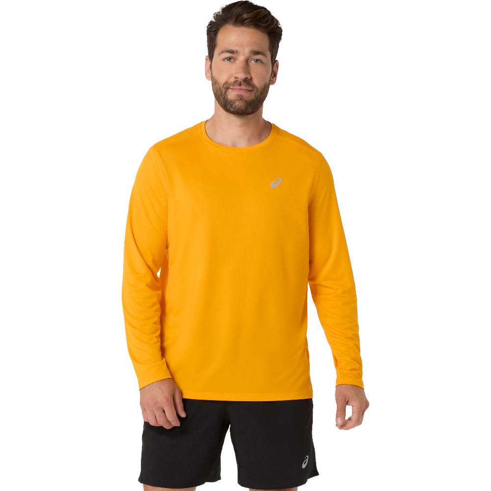 Imagen CAMISETA ASICS CORE LS TOP NARANJA 2011D219-800 HOMBRE RUNNING MANGA LARGA
