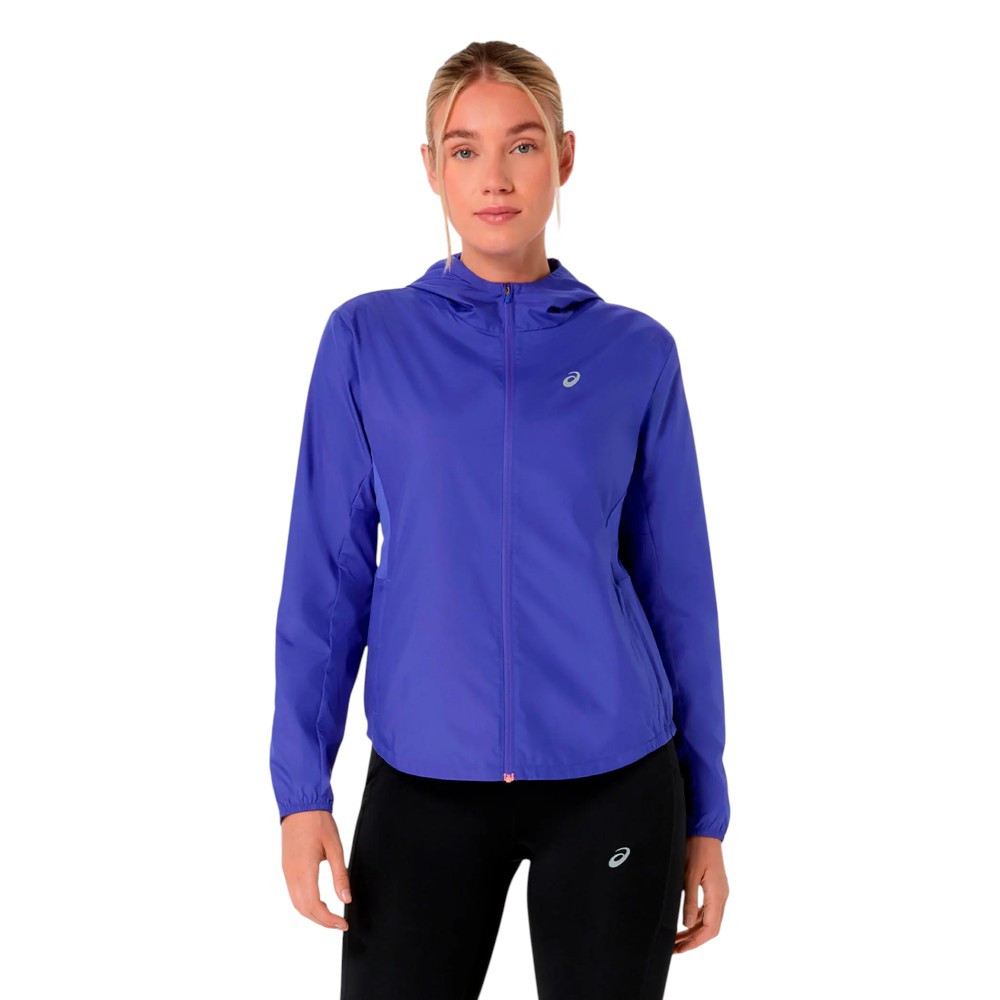 Imagen CORTAVIENTOS ASICS CORE JACKET AZUL COBALTO 2012D180-400 CHAQUETA RUNNING MUJER