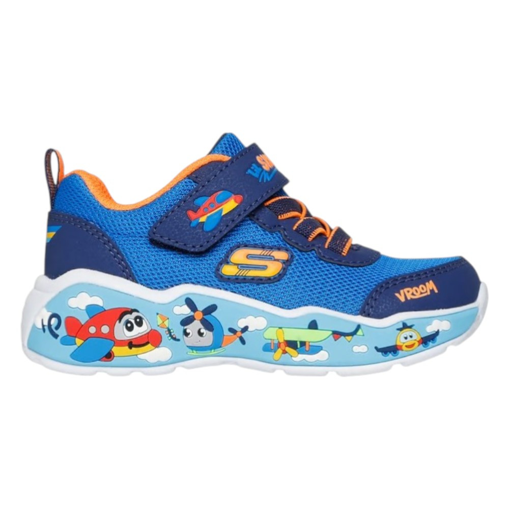 Imagen ZAPATILLAS SKECHERS PLAY SCENE AZUL 407312N-BLNV SNEAKER CASUAL NIÑO NIÑA