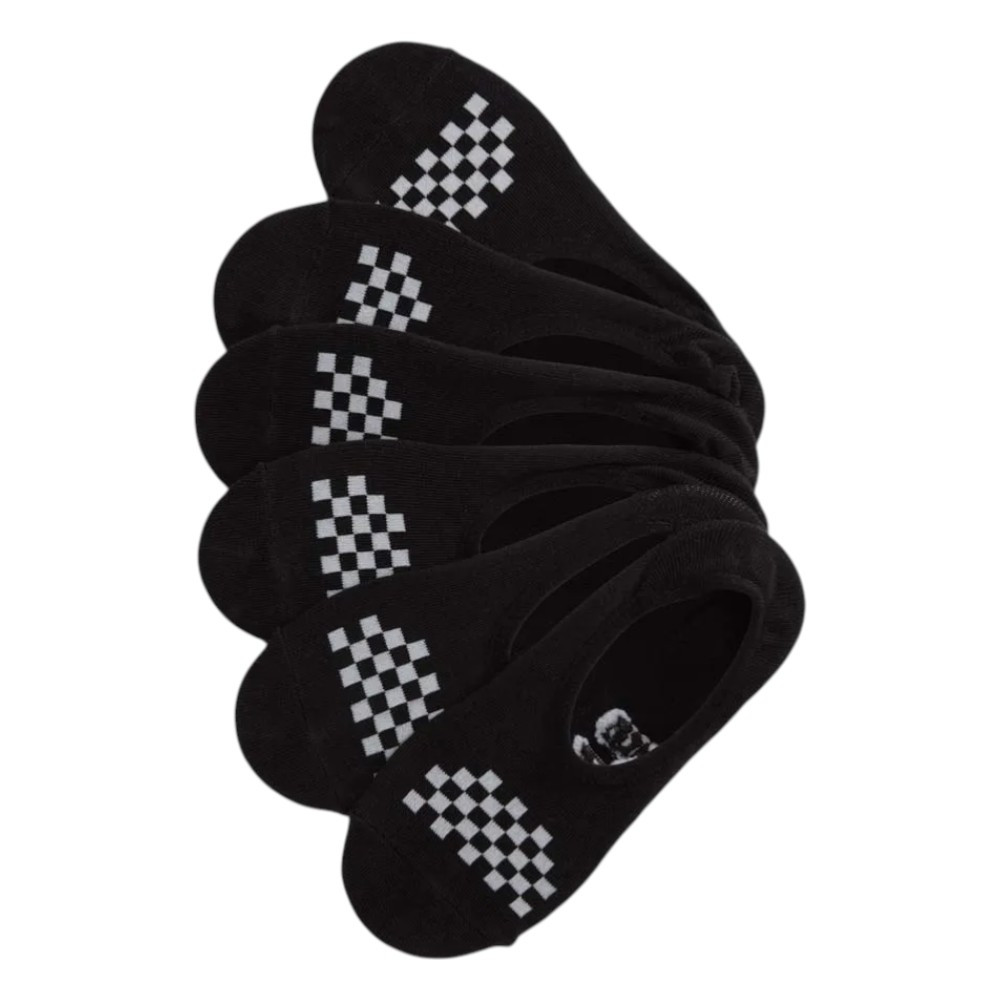 Imagen CALCETINES VANS CLASSICS CANOODLE ROX PACK 3 PARES NEGRO VN000QCAY281 PINKIES INVISIBLES
