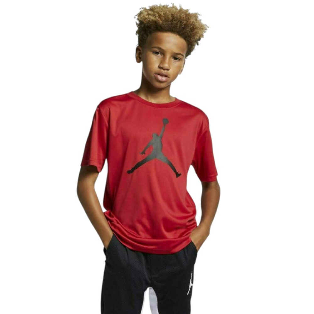 Imagen CAMISETA JORDAN JDB SS JUMPMAN TEE ROJO 952423-R78 NIÑO NIÑA
