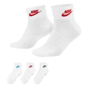 miniatura Imagen CALCETINES NIKE EVERYDAY ESSENTIAL PACK 3 PARES BLANCAS TRICOLOR DX5074-911 UNISEX MEDIOS
