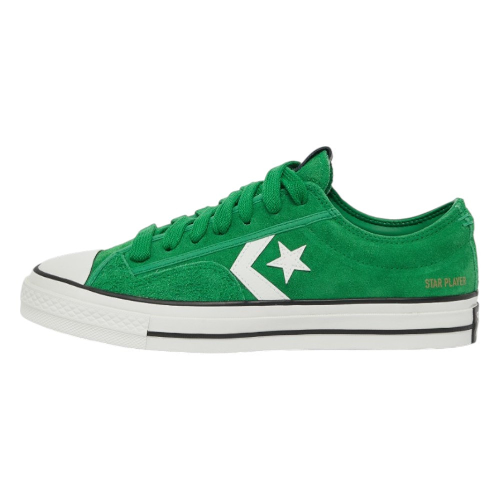 Imagen ZAPATILLAS CONVERSE STAR PLAYER 76 OX PIEL VERDE A09894C SNEAKER CASUAL UNISEX