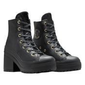 miniatura Imagen ZAPATILLAS CONVERSE CHUCK 70 DE LUXE HELL HI PIEL NEGRO A12346C ZAPATOS TACON MUJER