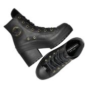 miniatura Imagen ZAPATILLAS CONVERSE CHUCK 70 DE LUXE HELL HI PIEL NEGRO A12346C ZAPATOS TACON MUJER