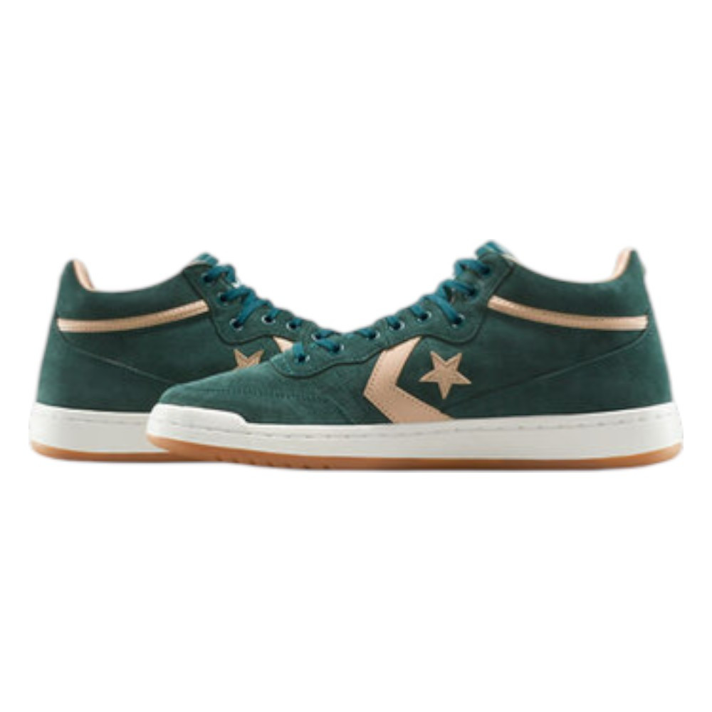 Imagen ZAPATILLAS CONVERSE FASTBREAK PRO MID PIEL VERDE A10590C SNAEKAER CASUAL UNISEX