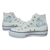 miniatura Imagen ZAPATILLAS CONVERSE CHUCK TAYLOR ALL STAR HI LIFT BLANCAS FLORES A09103C CASUAL MUJER