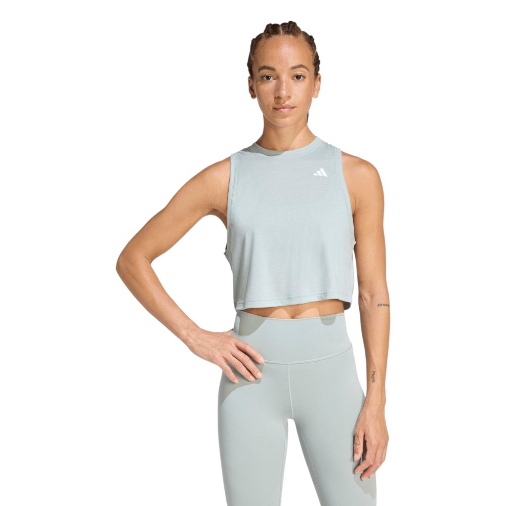 Imagen CAMISETA ADIDAS WE TANK VERDE SAMA KB7920 TIRANTES MUJER