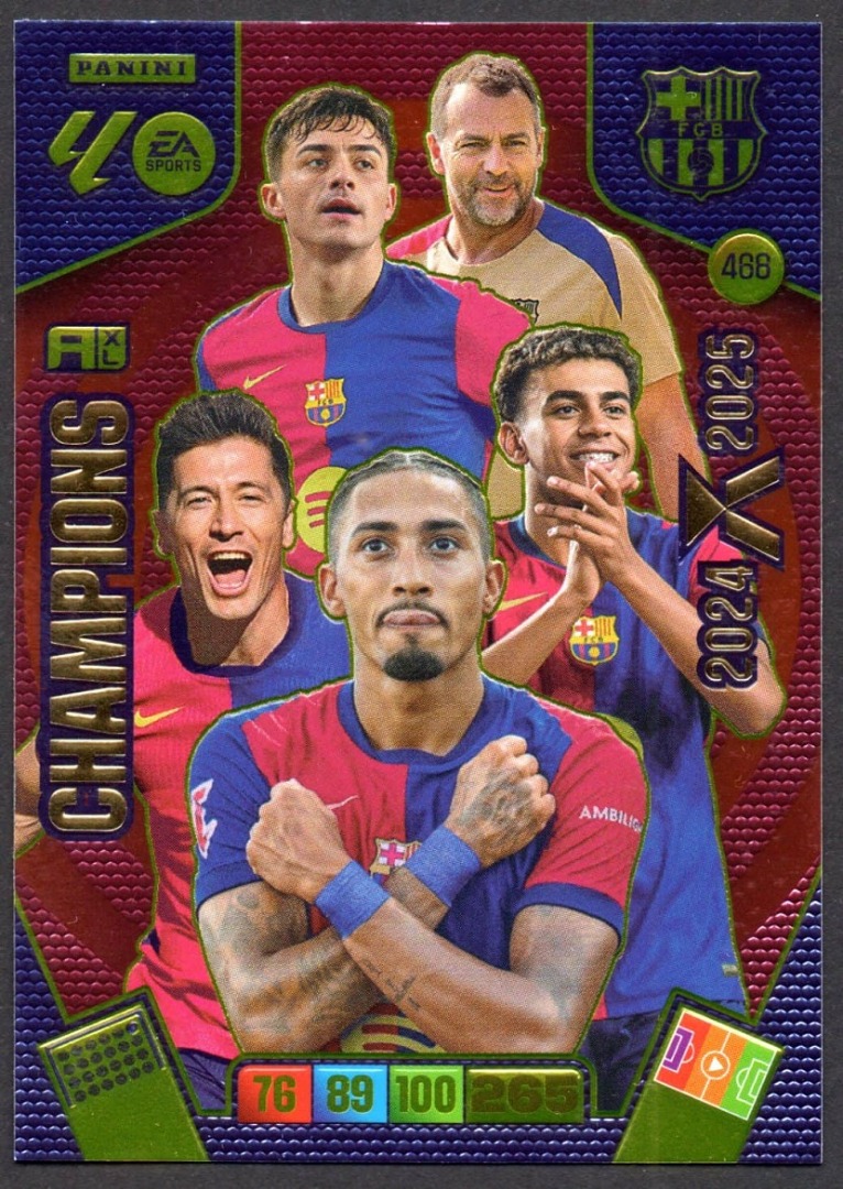 Champions Card #468 FC Barcelona 2025-26 Cromo Panini Adrenalyn XL La Liga 25/26