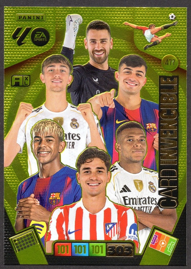 Card Invencible #477 2025-26 Cromo Panini Adrenalyn XL La Liga 25/26