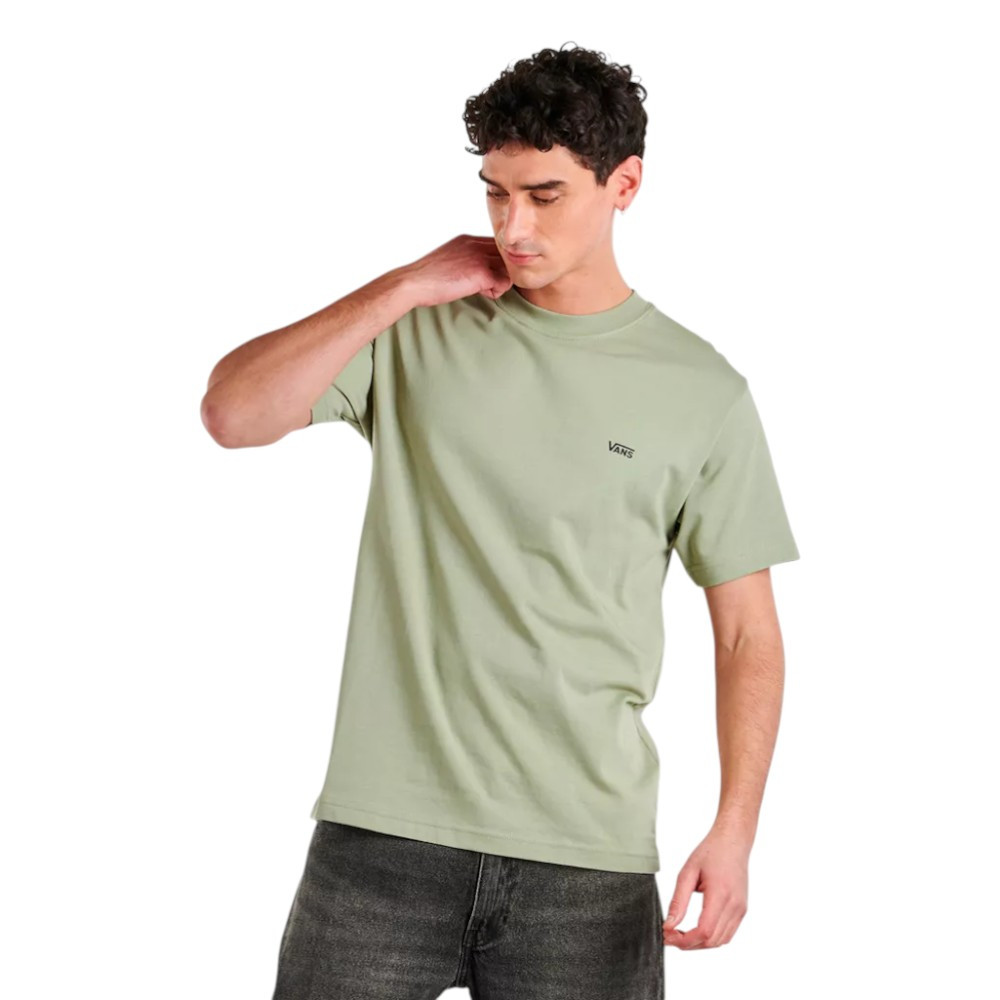 Imagen CAMISETA VANS LEFT CHEST SS VERDE SAGE VN000R9XFSG1 CASUAL HOMBRE