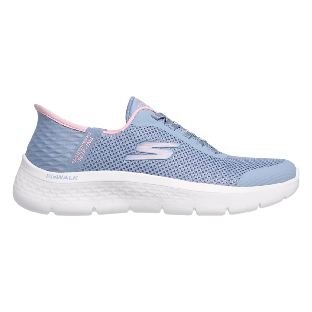 Imagen ZAPATILLAS SKECHERS GO WALK FLEX GRAND ENTRY MALVA PERIWINKLE 124836-PERI SNEAKER CASUAL MUJER