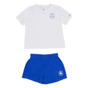 miniatura Imagen CHANDAL CONVERSE CNVB ULTIMATE ESSENTIALS DCTP S BEBES BLANCO AZUL 6CH976-C6H CONJUNTO NIÑO NIÑA