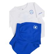 miniatura Imagen CHANDAL CONVERSE CNVB ULTIMATE ESSENTIALS DCTP S BEBES BLANCO AZUL 6CH976-C6H CONJUNTO NIÑO NIÑA