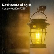 miniatura Lámpara Solar camping con sensor movimiento 2