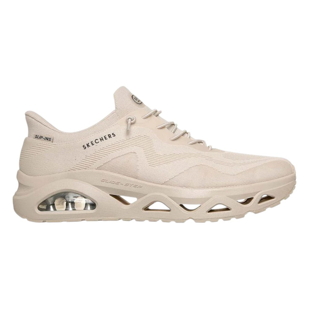 Imagen ZAPATILLAS SKECHERS UNO GLIDE-STEP AIR GLIDERS BLANCO NATURAL 183421-NAT SNEAKER CASUAL HOMBRE SLIP-INS