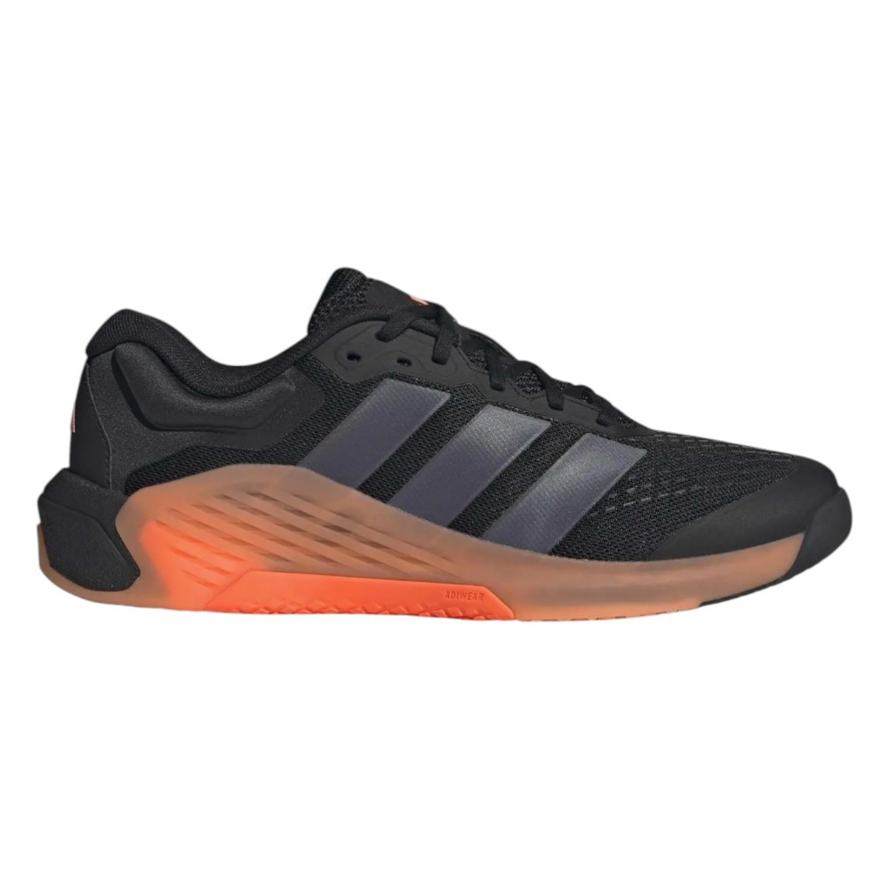 Imagen ZAPATILLAS ADIDAS DROPSET 4 TRAINER M NEGRO GRIS NARANJA JR4677 CROSS TRAINING HOMBRE
